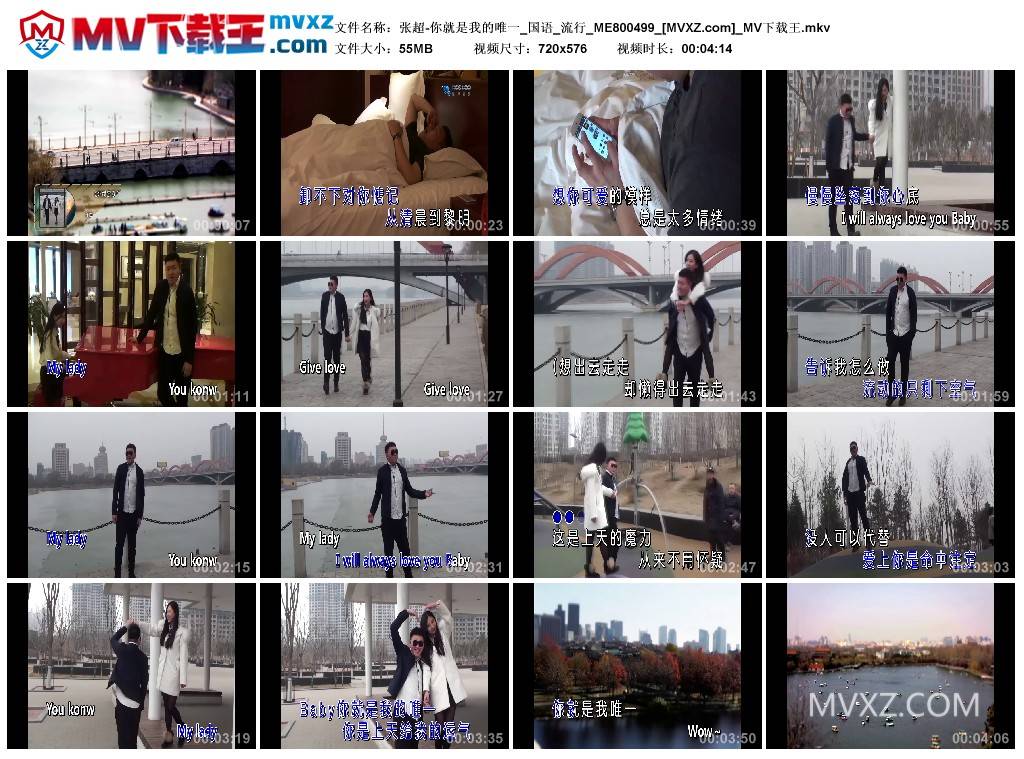 张超-你就是我的唯一_国语_流行_ME800499